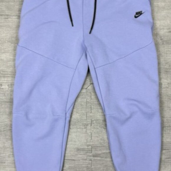 Nike Tech Fleece Joggers Lavender Purple Black HV0959-515 XL - Picture 8 of 8